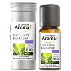 Petit Grain Bigaradier Huile Essentielle Bio 10 ml Le Comptoir Aroma