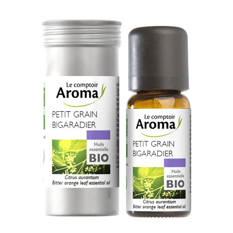 Petit Grain Bigaradier Huile Essentielle Bio 10 ml Le Comptoir Aroma