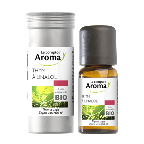 Thym Linalol Huile Essentielle Bio Comptoir Aroma 5 ml