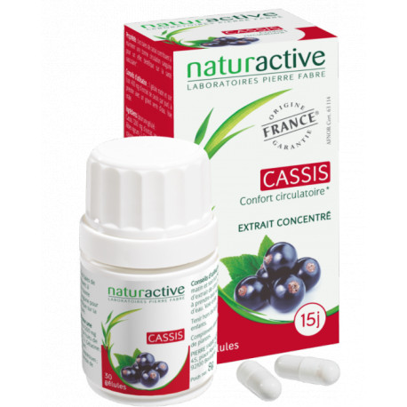 Cassis Naturactive 30 gelules