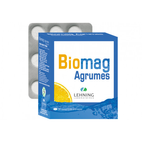 Biomag Agrumes 90 comprimés Lehning