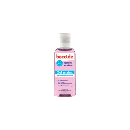 Baccide rose gel hydroalcoolique sans rinçage 75 ml