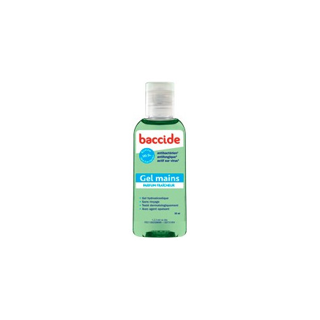 Baccide vert gel hydroalcoolique sans rinçage 75 ml