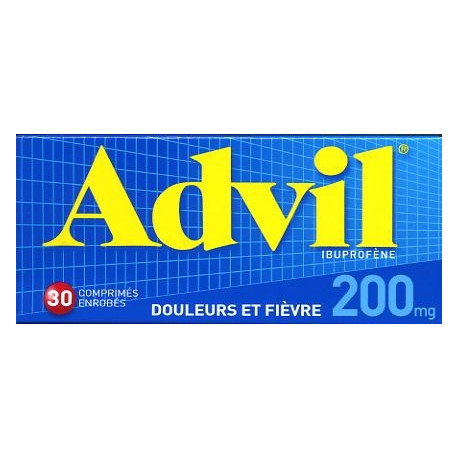 Advil 200mg boite de 20 comprimés