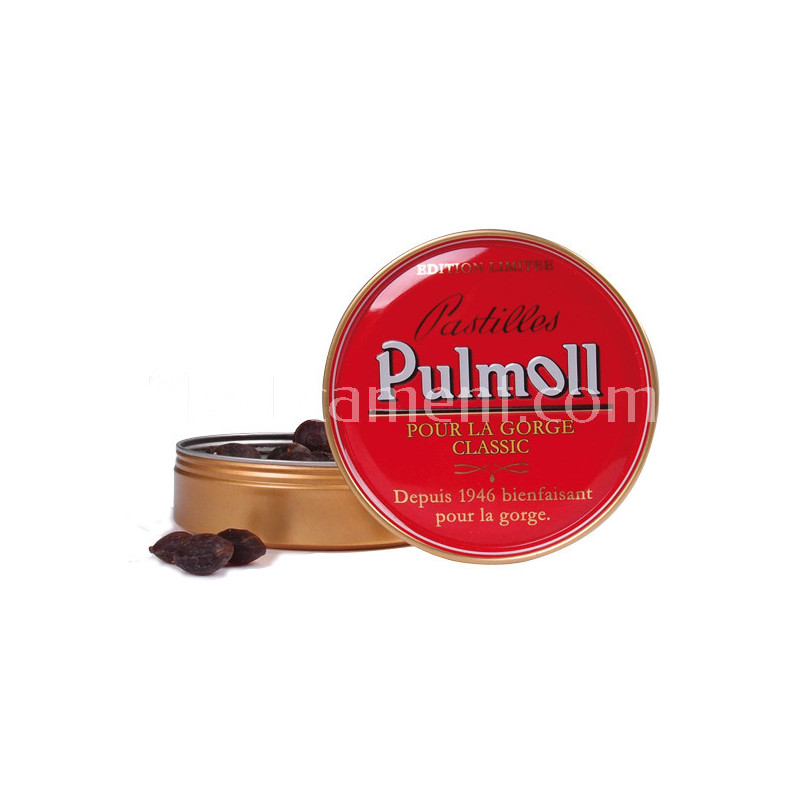 Pulmoll Pastilles pour la gorge - Miel, Menthol et Réglisse