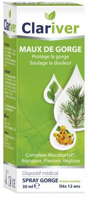 Clariver Pastilles Gorge - Solution 100% naturelle à base de plantes