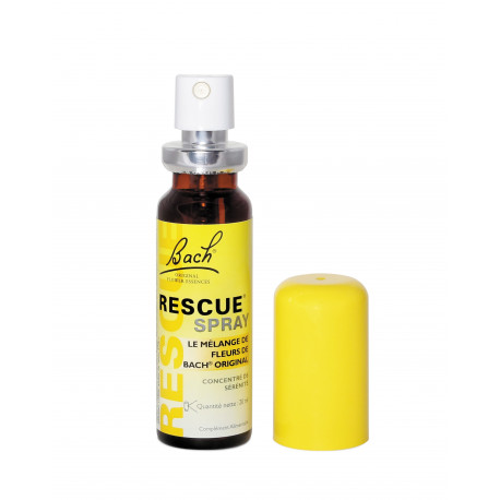 RESCUE Spray 20 ml Mélange de 5 Fleurs de Bach