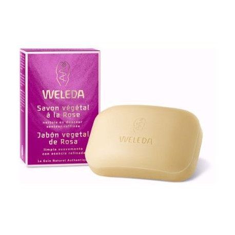 Savon végétal à la Rose Weleda