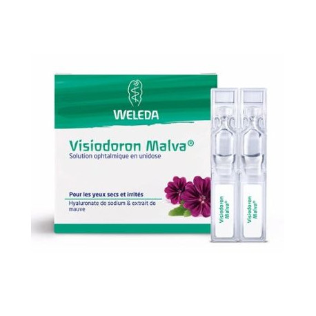 Visiodoron Malva solution ophtlmique en unidoses  Weleda