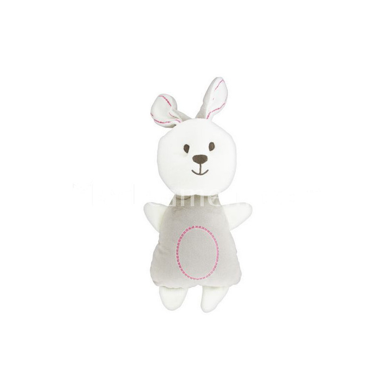 Bouillotte Animal En Forme De Lapin Avec Housse Amovible - Pour Enfants Et Adultes, Douce Et Lavable - 7