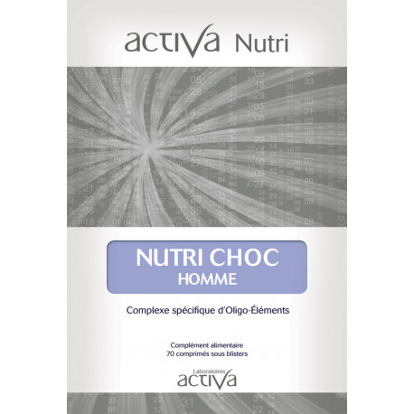 Activa Nutri CHOC Homme & Femme comprimés