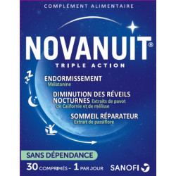 NOVANUIT TRIPLE ACTION 30 comprimés