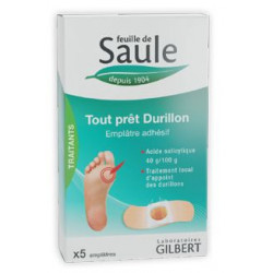 Feuille de Saule tout prêt Emplâtres Durillons par 5