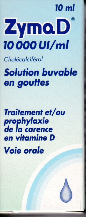 Zymad ui Pour 1ml Solution Carence En Vitamine D