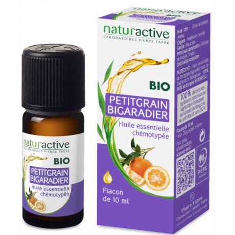 Petit Grain Bigaradier Huile Essentielle Bio 10 ml Naturactive