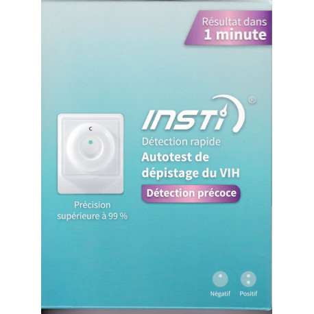 Autotest de dépistage du VIH INSTI