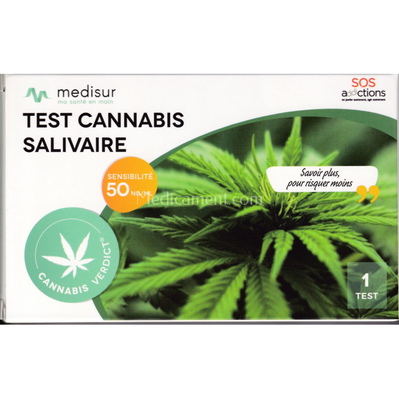 Salivaire Cannabis Boite de 1 - Pharmazon