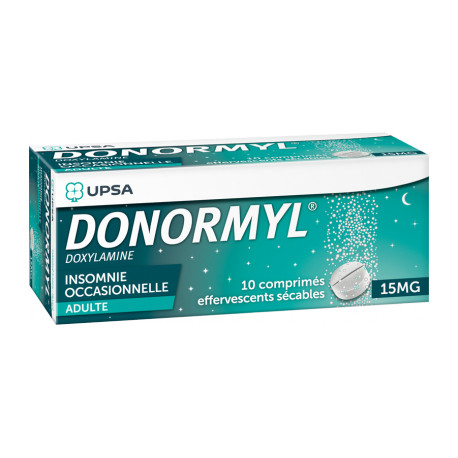 DONORMYL 15mg 10 comprimés effervescents