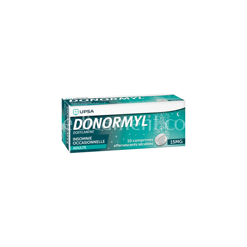 Dornormyl 15 Mg 10 Comprimes Effervescents Insomnie Occasionelle