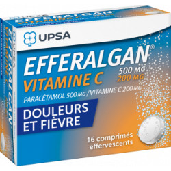 Efferalgan Vitamine C 16 comprimes effervescents 