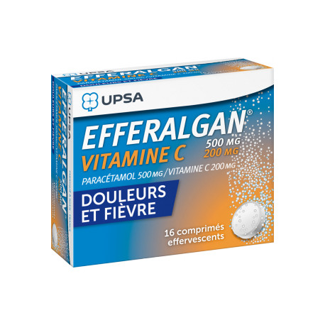 Efferalgan Vitamine C  16 comprimes effervescents 