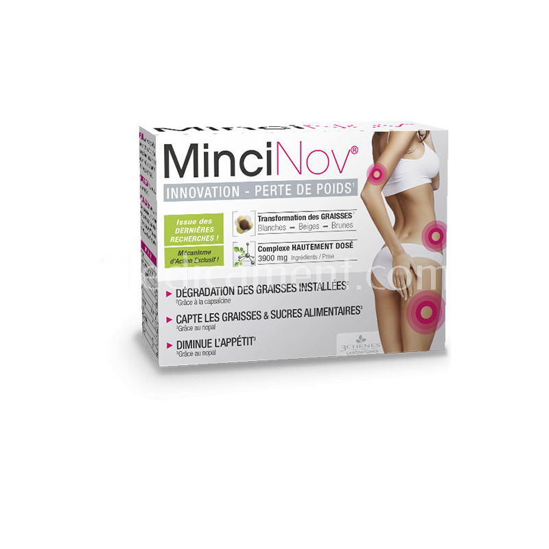 Mincinov 60 comprimés pour contribuer à la perte de poids