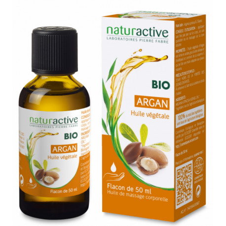 Argan Huile végétale Bio 50 ml Naturactive