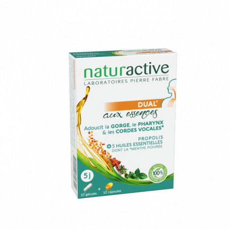 DUAL aux essences Propolis + Huiles essentielles Naturactive