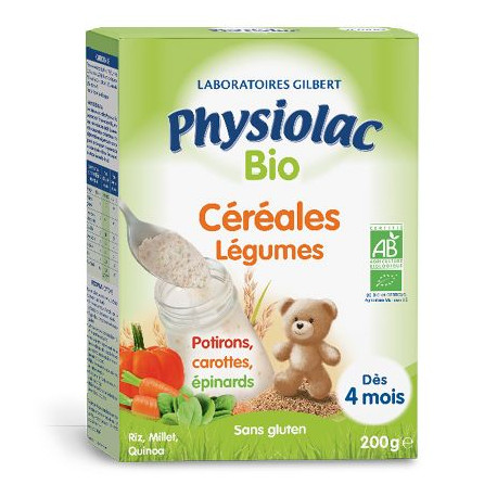 Physiolac Céréales Bio  200g