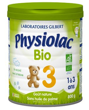 Physiolac Bio 3 Croissance 1 A 3 Ans Lait Poudre 800 G Physiolac Bio 3 Croissance 1 A 3 Ans Lait Poudre 800 G