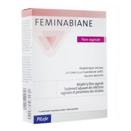 FEMINABIANE Flore vaginale comprimés vaginaux Pileje