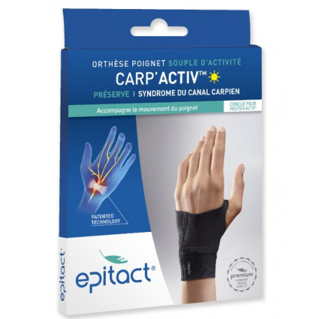 Orthèse Poignet souple d'activité Carp'Activ Epitact