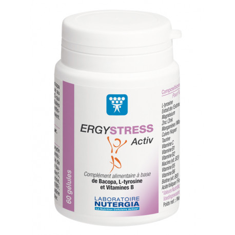 ErgyStress Activ 60 gélules Nutergia