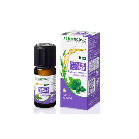 Menthe Poivree Huile Essentielle Bio 10 Ml Naturactive Confort Digestif