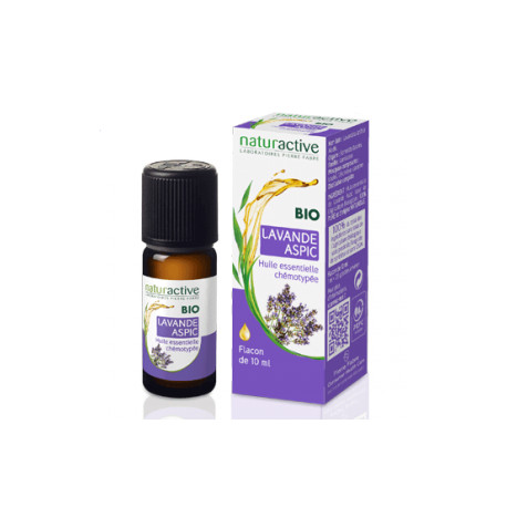 Lavande Aspic Huile Essentielle Bio 10 ml Naturactive