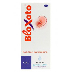 Bloxoto solution auriculaire 15 ml Bausch & Lomb