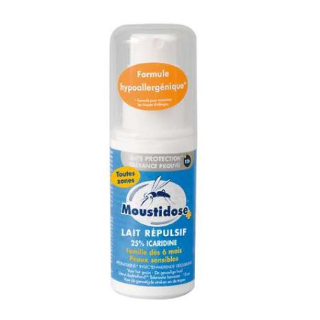 Lait répulsif famille Moustidose 50ml