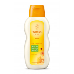 Huile de massage douceur bébé 200ml Weleda