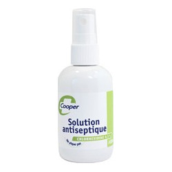 Chlorhexidine Solution Antiseptique spray 100ml Cooper