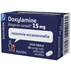 Doxylamine 15mg comprimés Biogaran