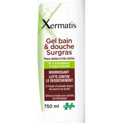 Xermatis gel bain douche surgras 750 ml