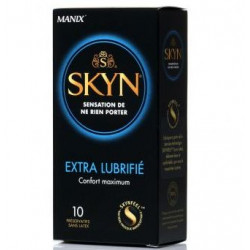SKYN Extra Lubrifié 10 préservatifs Manix