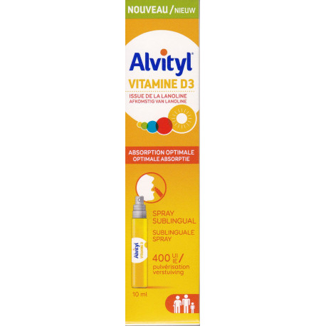 Vitamine D3 Spray Alvityl