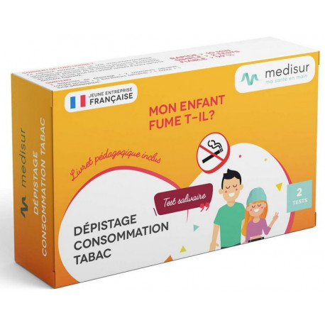 Dépistage consommation tabac Autotest Salivaire Medisur