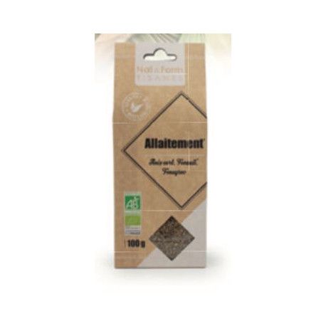 Tisane Allaitement Bio 100 g Nat&form