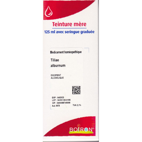 Tiliae Alburnum teinture mère gouttes 125ml, 60ml