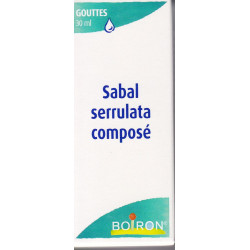 Sabal Serrulata Composé granules, gouttes Boiron
