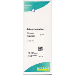 Poumon Histamine 15CH granules, gouttes, ampoules Boiron