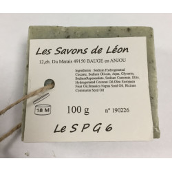 Savon artisanal à l'argile SPG Les savons de Léon