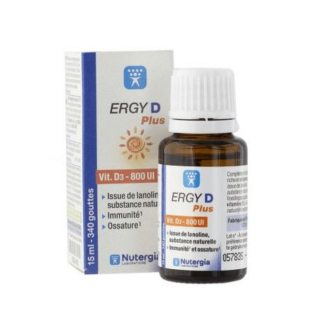 ERGY D PLUS solution buvable Nutergia